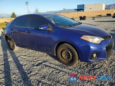 Czwarte zdjęcie samochodu z boku: 2016 TOYOTA COROLLA L VIN:5YFBURHE7GP568649 - miniatura