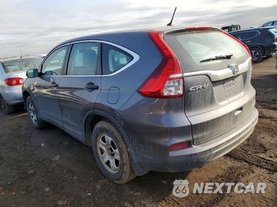Drugie zdjęcie samochodu z przodu: 2015 HONDA CR-V LX VIN:5J6RM4H36FL015007 - miniatura