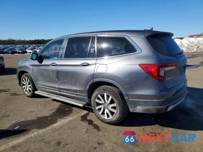 Drugie zdjęcie samochodu z przodu: 2019 HONDA PILOT EXL VIN:5FNYF6H54KB089659 - miniatura