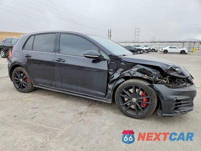 Czwarte zdjęcie samochodu z boku: 2021 VOLKSWAGEN GTI S VIN:3VW6T7AU0MM005758 - miniatura