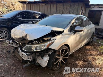 Drugie zdjęcie samochodu z przodu: 2018 CHEVROLET CRUZE LS VIN:1G1BC5SM9J7176866 - miniatura