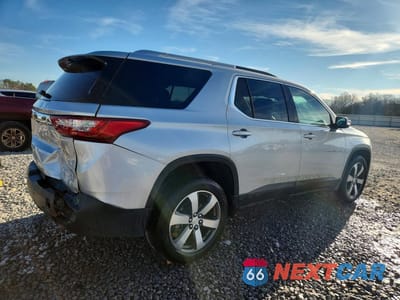 Trzecie zdjęcie samochodu z tyłu: 2018 CHEVROLET TRAVERSE LT VIN:1GNERHKW0JJ279206 - miniatura