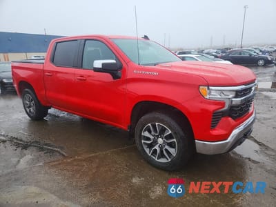 Czwarte zdjęcie samochodu z boku: 2024 CHEVROLET SILVERADO K1500 LT-L VIN:3GCPDKEK2RG355642 - miniatura