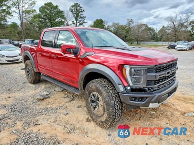 Czwarte zdjęcie samochodu z boku: 2022 FORD F150 RAPTOR VIN:1FTFW1RG7NFB79527 - miniatura