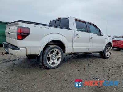 Trzecie zdjęcie samochodu z tyłu: 2011 FORD F150 SUPERCREW VIN:1FTFW1E6XBFA63523 - miniatura
