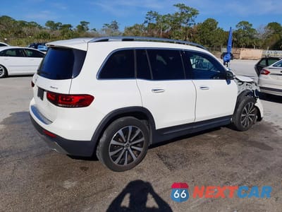 Trzecie zdjęcie samochodu z tyłu: 2021 MERCEDES-BENZ GLB 250 4MATIC VIN:W1N4M4HB2MW117433 - miniatura