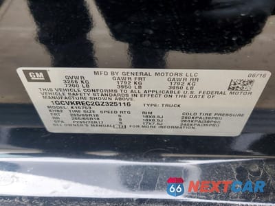 Zdjęcie 12 z 12 samochodu: 2016 CHEVROLET SILVERADO K1500 LT VIN:1GCVKREC2GZ325116 - miniatura