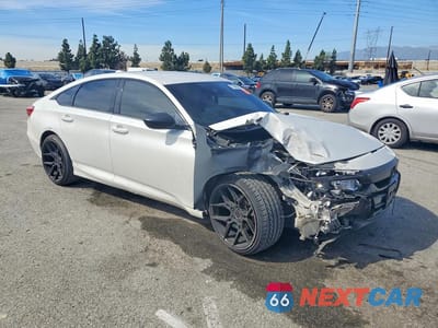 Czwarte zdjęcie samochodu z boku: 2020 HONDA ACCORD LX VIN:1HGCV1F12LA010856 - miniatura