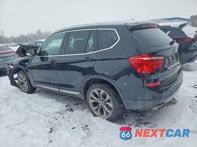 Drugie zdjęcie samochodu z przodu: 2016 BMW X3 XDRIVE28I VIN:5UXWX9C59G0D68075 - miniatura
