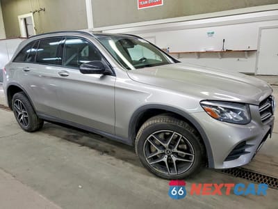 Czwarte zdjęcie samochodu z boku: 2019 MERCEDES-BENZ GLC 300 4MATIC VIN:WDC0G4KB9KV185618 - miniatura