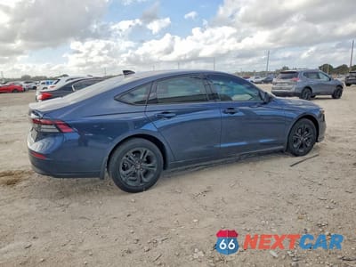 Trzecie zdjęcie samochodu z tyłu: 2025 HONDA ACCORD SE VIN:1HGCY1F4XSA073932 - miniatura