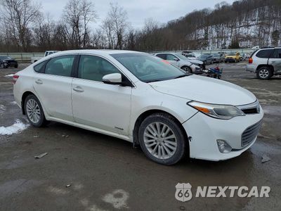 Czwarte zdjęcie samochodu z boku: 2013 TOYOTA AVALON HYBRID VIN:4T1BD1EB2DU012609 - miniatura