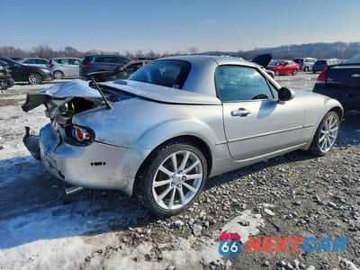 Trzecie zdjęcie samochodu z tyłu: 2008 MAZDA MX-5 MIATA VIN:JM1NC26F680146841 - miniatura