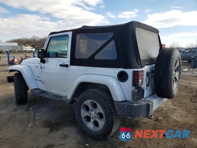 Drugie zdjęcie samochodu z przodu: 2016 JEEP WRANGLER SAHARA VIN:1C4AJWBGXGL145828 - miniatura