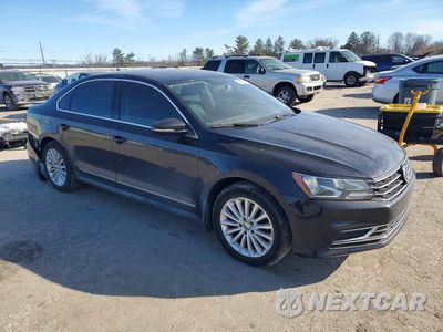 Czwarte zdjęcie samochodu z boku: 2017 VOLKSWAGEN PASSAT SE VIN:1VWBT7A37HC017077 - miniatura