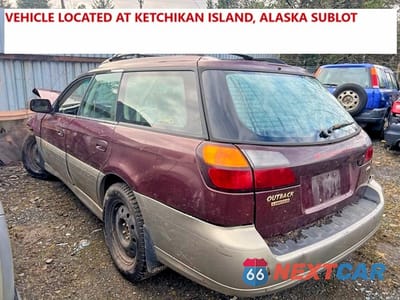 Trzecie zdjęcie samochodu z tyłu: 2001 SUBARU LEGACY OUTBACK LIMITED VIN:4S3BH686X17660410 - miniatura