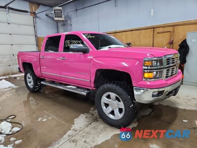 Czwarte zdjęcie samochodu z boku: 2014 CHEVROLET SILVERADO K1500 LTZ VIN:3GCUKSEC5EG348468 - miniatura