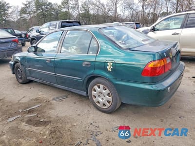 Drugie zdjęcie samochodu z przodu: 1999 HONDA CIVIC LX VIN:1HGEJ6579XL020222 - miniatura