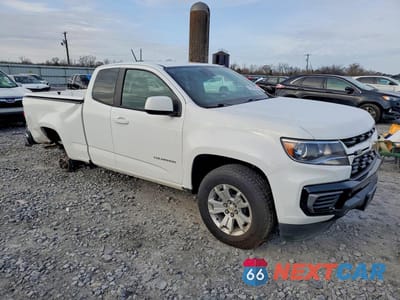 Czwarte zdjęcie samochodu z boku: 2022 CHEVROLET COLORADO LT VIN:1GCHSCEA8N1116659 - miniatura