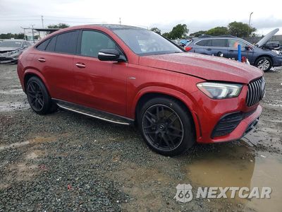 Czwarte zdjęcie samochodu z boku: 2021 MERCEDES-BENZ GLE COUPE AMG 53 4MATIC VIN:4JGFD6BB7MA216147 - miniatura
