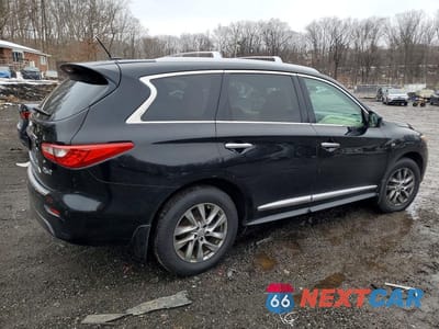 Trzecie zdjęcie samochodu z tyłu: 2015 INFINITI QX60 VIN:5N1AL0MM0FC504057 - miniatura