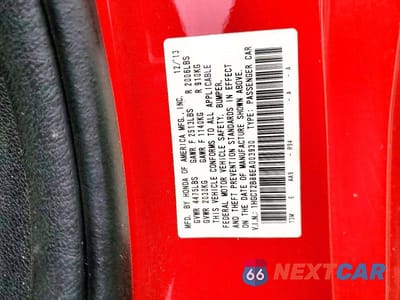 Zdjęcie 12 z 12 samochodu: 2014 HONDA ACCORD EXL VIN:1HGCT2B86EA003930 - miniatura
