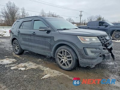 Czwarte zdjęcie samochodu z boku: 2016 FORD EXPLORER SPORT VIN:1FM5K8GT3GGC80296 - miniatura