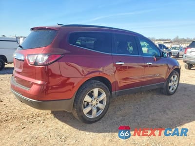 Trzecie zdjęcie samochodu z tyłu: 2017 CHEVROLET TRAVERSE LT VIN:1GNKVGKD3HJ191106 - miniatura