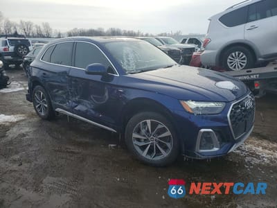 Czwarte zdjęcie samochodu z boku: 2022 AUDI Q5 PRESTIGE 45 VIN:WA1FAAFY4N2056412 - miniatura