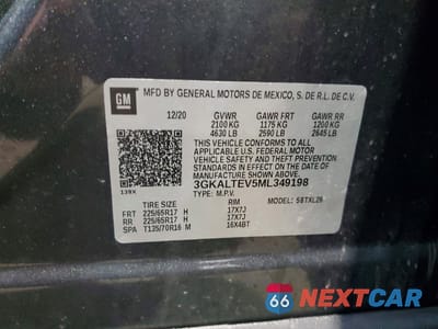 Zdjęcie 13 z 14 samochodu: 2021 GMC TERRAIN SLE VIN:3GKALTEV5ML349198 - miniatura