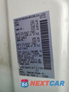 Zdjęcie 14 z 14 samochodu: 2026 NISSAN ROGUE ROCK CREEK VIN:5N1BT3BB9TC672590 - miniatura
