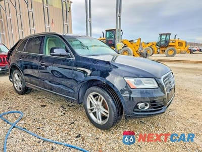 Czwarte zdjęcie samochodu z boku: 2017 AUDI Q5 PREMIUM PLUS VIN:WA1L2AFP2HA096005 - miniatura