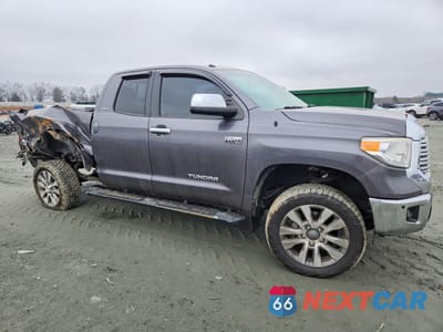 Czwarte zdjęcie samochodu z boku: 2016 TOYOTA TUNDRA DOUBLE CAB LIMITED VIN:5TFBW5F15GX521981 - miniatura