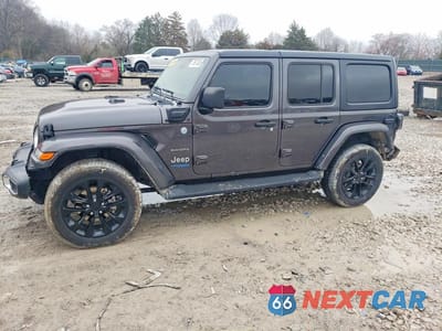2021 JEEP WRANGLER UNLIMITED SAHARA 4XE 1C4JJXP69MW848062 - główne zdjęcie licytacji z USA - miniatura
