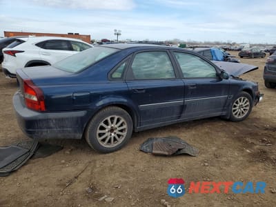 Trzecie zdjęcie samochodu z tyłu: 2000 VOLVO S80 VIN:YV1TS94D6Y1140174 - miniatura