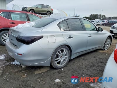 Trzecie zdjęcie samochodu z tyłu: 2017 INFINITI Q50 PREMIUM VIN:JN1EV7AR9HM836491 - miniatura
