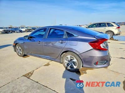 Drugie zdjęcie samochodu z przodu: 2019 HONDA CIVIC LX VIN:2HGFC2F64KH599557 - miniatura
