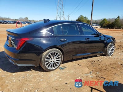 Trzecie zdjęcie samochodu z tyłu: 2025 CADILLAC CT5 PREMIUM LUXURY VIN:1G6DN5RW5S0122379 - miniatura