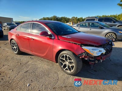 Czwarte zdjęcie samochodu z boku: 2017 BUICK REGAL SPORT TOURING VIN:2G4GL5EX9H9193710 - miniatura