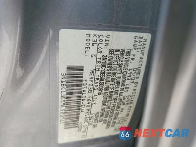Zdjęcie 12 z 12 samochodu: 2009 NISSAN VERSA 1.8 S VIN:3N1BC13E59L500915 - miniatura