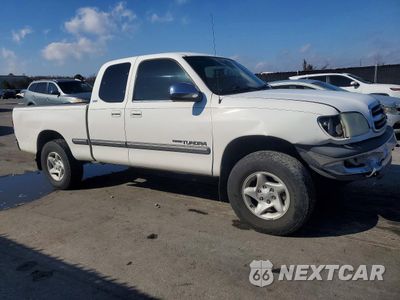 Czwarte zdjęcie samochodu z boku: 2000 TOYOTA TUNDRA ACCESS CAB VIN:5TBRT3413YS105538 - miniatura
