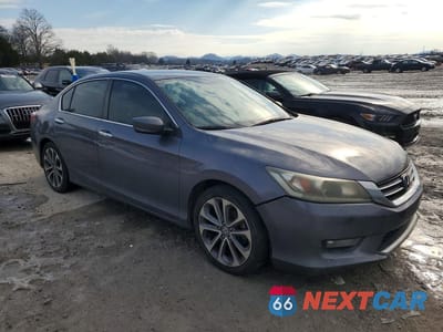 Czwarte zdjęcie samochodu z boku: 2014 HONDA ACCORD SPORT VIN:1HGCR2F56EA176927 - miniatura