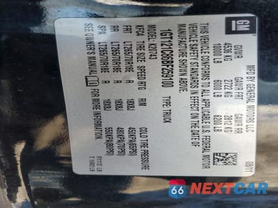 Zdjęcie 12 z 12 samochodu: 2011 GMC SIERRA K2500 SLT VIN:1GT121C86BF259100 - miniatura