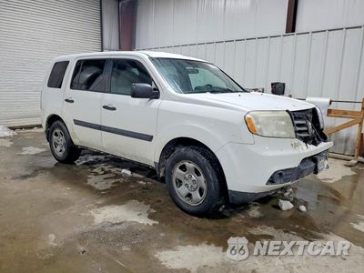 Czwarte zdjęcie samochodu z boku: 2015 HONDA PILOT LX VIN:5FNYF3H29FB025014 - miniatura