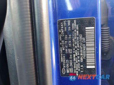 Zdjęcie 12 z 12 samochodu: 2023 HYUNDAI ELANTRA N BASE VIN:KMHLW4AK4PU015960 - miniatura