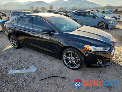 Czwarte zdjęcie samochodu z boku: 2016 FORD FUSION TITANIUM VIN:3FA6P0D9XGR235892 - miniatura
