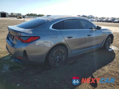 Trzecie zdjęcie samochodu z tyłu: 2024 BMW I4 EDRIVE 40 VIN:WBY73AW09RFT39271 - miniatura