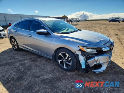 Czwarte zdjęcie samochodu z boku: 2022 HONDA INSIGHT EX VIN:19XZE4F5XNE008396 - miniatura