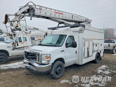 Drugie zdjęcie samochodu z przodu: 2019 FORD E-450 BUCKET UTILITY VAN - R & D - PRI FLEET VIN:1FDXE4FS1KDC17144 - miniatura