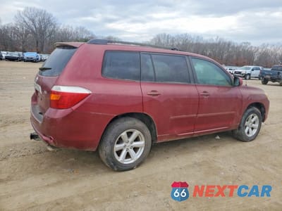 Trzecie zdjęcie samochodu z tyłu: 2008 TOYOTA HIGHLANDER BASE VIN:JTEDS41A382060778 - miniatura